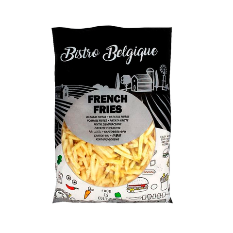 PAPAS PRE FRITAS BISTRE BELGIQUE 11MM 2,5 KGS (Caja)