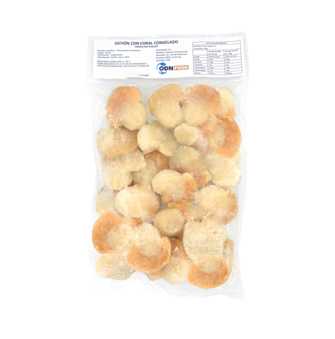 OSTIONES DESCONCHADO CON CORAL 1KG (Caja)